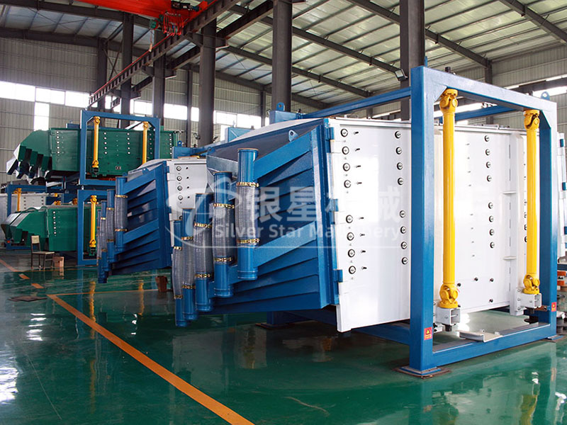 避免方形搖擺篩篩網(wǎng)生銹，三招就能搞定！