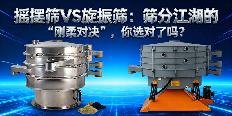 搖擺篩VS旋振篩：篩分江湖的“剛?cè)釋Q”，你選對了嗎？